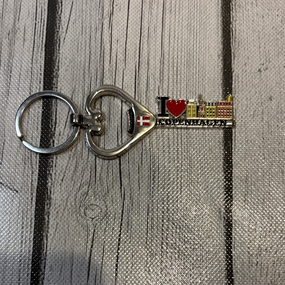I love Copenhagen keychain